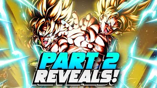 LEGENDS FESTIVAL PART 2 REVEALS Dragon Ball LEGENDS [upl. by Kerred]