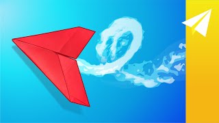 How to Make a Paper Airplane that Spirals as it Flies FAR [upl. by Erlandson702]