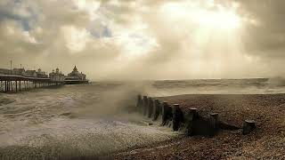 Eastbourne  Storm Eunice [upl. by Anilehs545]