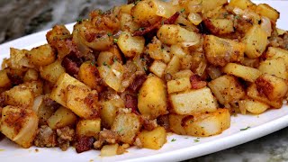 Breakfast Potatoes Recipe  Breakfast Skillet Recipe  Brunch Ideas [upl. by Yot682]