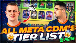 EA FC 25  All META CDM Tierlist [upl. by Ainitsirc]