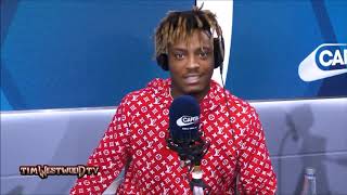 Juice WRLD Freestyles to Im Back by Eminem [upl. by Hcirdeirf972]