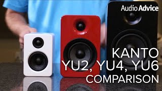 Kanto YU2 YU4 YU6 Speaker Comparison [upl. by Nilesoy453]