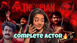 Mohanlal Aka Lalettan  The unassailable Thespian  Reaction Hindi [upl. by Rovit]