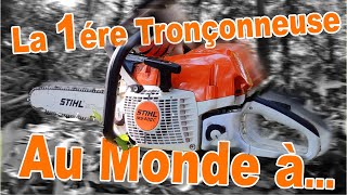 Stihl MS 400 CM  Présentation Test amp Sortie France [upl. by Amliw]