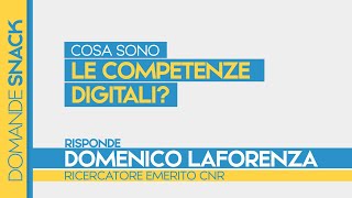 Cosa sono le competenze digitali [upl. by Scrivings]