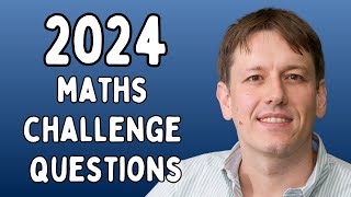 2024 Maths Challenge Questions [upl. by Adiell41]