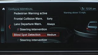 Blind Spot Detection  BMW HowTo [upl. by Odette]