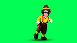 FREE Green Screen Dancing Monkeys 03 HD [upl. by Jurdi]