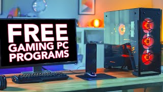 25 FREE PC Programs Every Gamer Should Have 2021 [upl. by Fotzsyzrk]