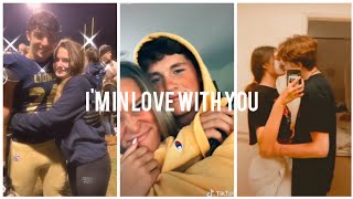 Romantic tiktok compilation ft Im in love with you trend [upl. by Ateuqal]