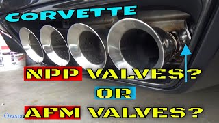 Corvette Exhaust System Valves NPP and AFM [upl. by Ahk]