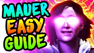 ULTIMATE MAUER DER TOTEN EASTER EGG GUIDE Cold War Zombies Easter Egg ALL SPAWNS SOLO amp COOP [upl. by Teena]