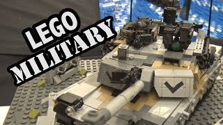 Custom LEGO Modern Military Vehicles  World War Brick 2017 [upl. by Ernie]