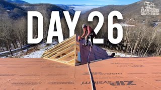 Building The Farmhouse  Day 26 [upl. by Noed]