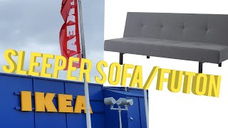 Ikea Balkarp Sleeper SofaFuton  Set Up and Review [upl. by Lorelle]