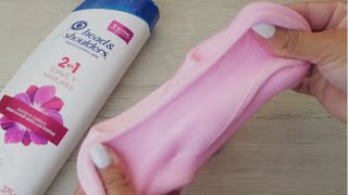 Hacer SLIME CON SHAMPOO fácil  probando recetas de mis suscriptores SIN BÓRAX [upl. by Ahsienot]