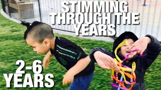 AUTISM STIMMING  Hand Flapping and Vocal Stims  Including Footage [upl. by Gifferd]