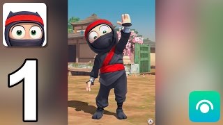 Clumsy Ninja  Gameplay Walkthrough Part 1  Level 13 iOS Android [upl. by Lisan]