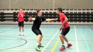 Korfball basics 9  Defender Movement [upl. by Maurreen]