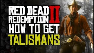 How To Get EVERY TALISMAN  GREAT Gear  Red Dead Redemption 2 [upl. by Hendry978]