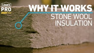 Why It Works ROCKWOOL Stone Wool Insulation [upl. by Dianne]