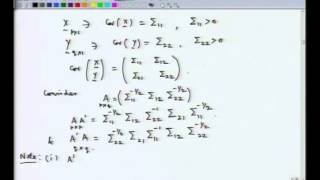 Mod01 Lec40 Canonical Correlation Analysis [upl. by Melly868]