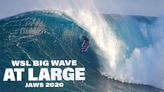 WSL Big Wave At Large JAWS 2020  MASSIVE BARRELS INSANE WIPEOUTS [upl. by Daniels]