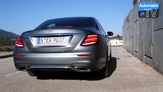 2017 Mercedes E 400 333hp  pure SOUND 60FPS [upl. by Adlar]