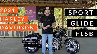 2021 Harley Davidson Sport Glide FLSB FULL review and TEST RIDE [upl. by Eveneg213]