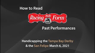 How to Read DRF Daily Racing Form Super Basics [upl. by Jeramey]