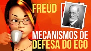 FREUD 03 – ANSIEDADE E MECANISMOS DE DEFESA DO EGO [upl. by Nuawed430]