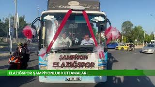 ELAZIĞSPOR ŞAMPİYONLUK KUTLAMALARI [upl. by Adiehsar]