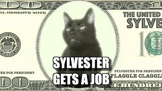 Talking Kitty Cat 675  Sylvester Gets A Job [upl. by Gambrill]