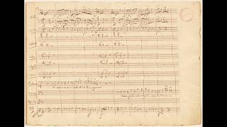 Mozart Don Giovanni  Notte e giorno faticar e Introduzione  autograph manuscript [upl. by Yolanthe]