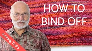 How to Bind Off Knitting the Right Way [upl. by Teemus903]