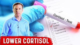 How To LOWER Cortisol Levels – Dr Berg [upl. by Assen]