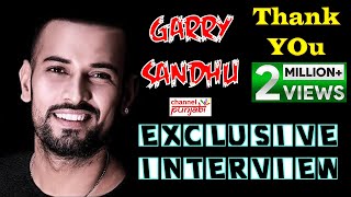 GARRY SANDHU  Exclusive Interview  Cafe Punjabi  Channel Punjabi [upl. by Feinstein]