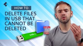 How to Delete Files in USB That Cannot Be Deleted 4 Methods [upl. by Favian]