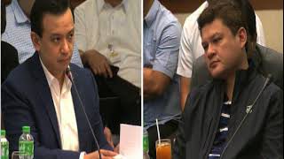 Trillanes Paolo Duterte face off at Senate probe part 2 [upl. by Ariadne]