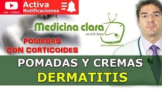 Pomadas con corticoides cremas para dermatitis Usos y problemas [upl. by Ihcego972]