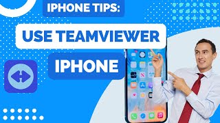 How to Use TeamViewer on iPhone [upl. by Searby]