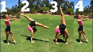 How to do a FORWARD WALKOVER  Tutorial Tips amp Tricks  Teagan amp Sam [upl. by Ylrak]