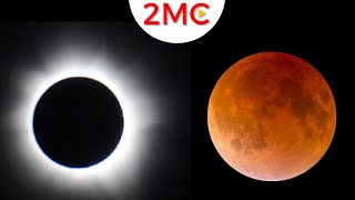 Solar Eclipse vs Lunar Eclipse [upl. by Beetner868]