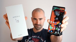 Sony Xperia 1 III  Unboxing amp Full Tour [upl. by Ardnoyek]