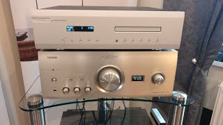 Denon PMA2500 with Musical Fidelity M6SCD player [upl. by Yclehc]