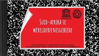 GR 12 UNESCO WERELDERFENISTERREINE IN SUID AFRIKA [upl. by Maison771]