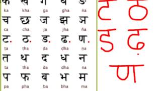 Learn hindi lesson 2  Consonants part 1  Hindi Alphabets [upl. by Neitsirk]