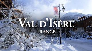 Val dIsère  The Most CHARMING French Ski Resort [upl. by Ecniv]