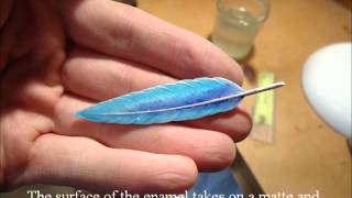 The process of fine Enamelling [upl. by Arenahs]